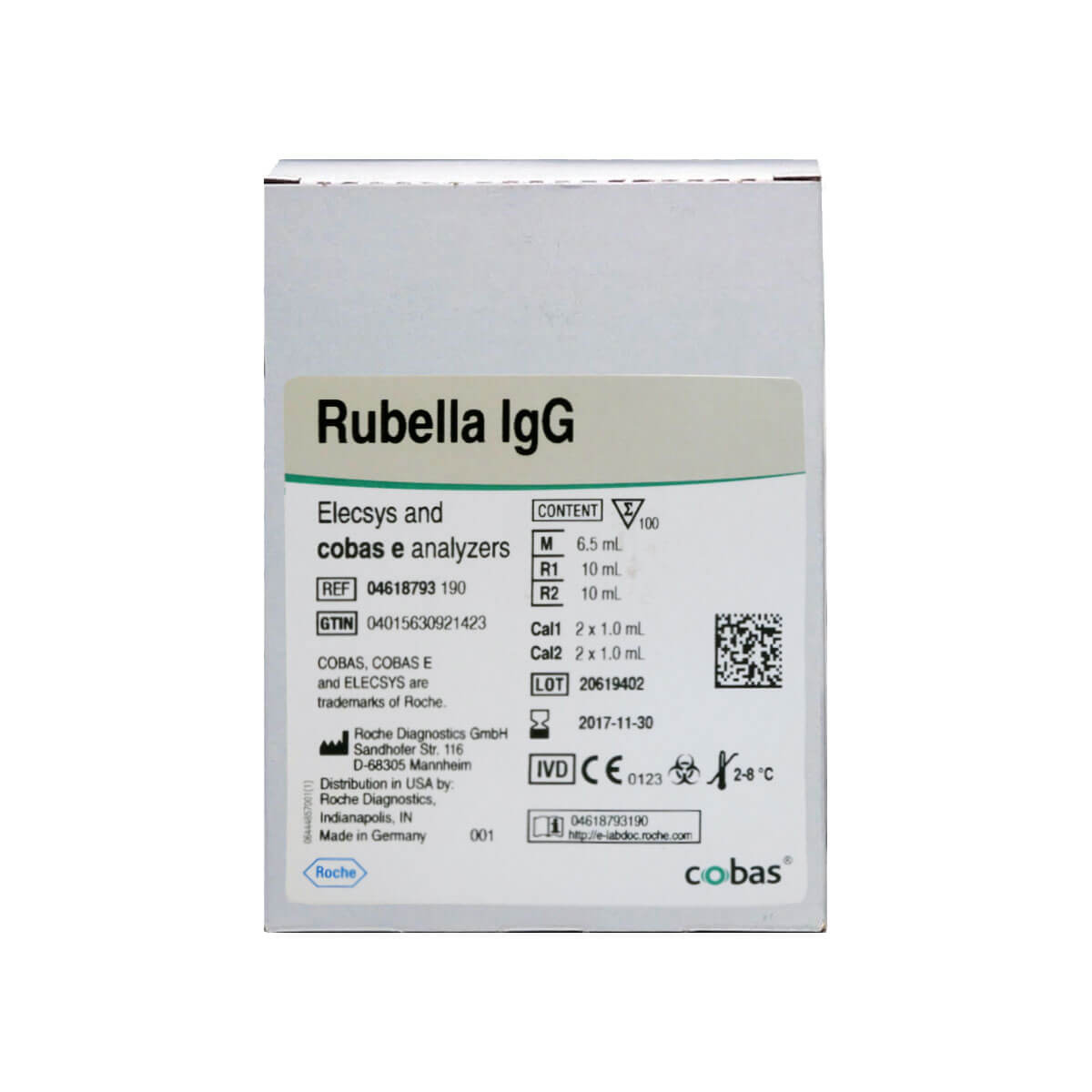 Rubella virus igg повышен. Анализатор Кобас е 411. Rubella IGG что это. Кобас е411 загрузка реагентов. Elecsys HCG+Β набор производства Roche Каталожный номер.