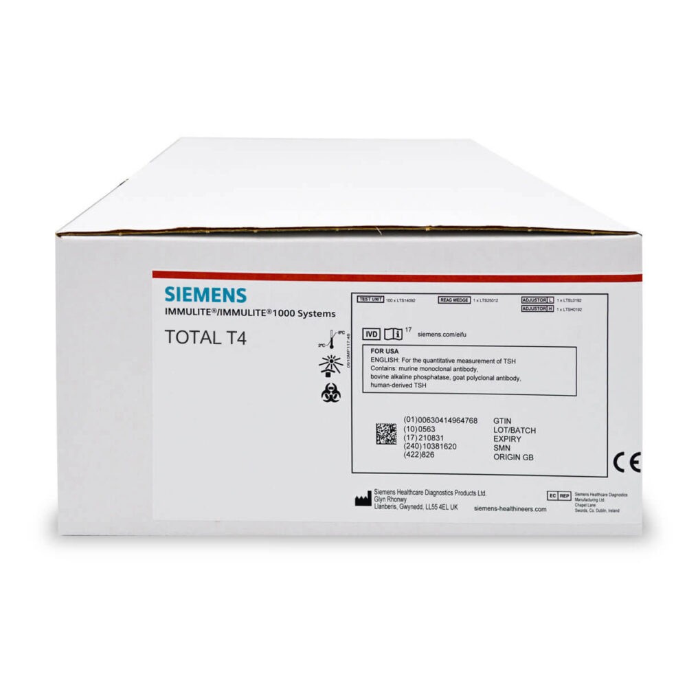 Αντιδραστήριο TOTAL T4 για Siemens Immulite 1000