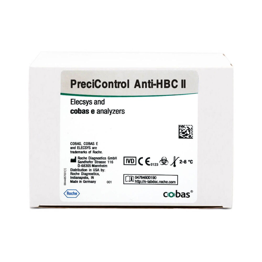 precicontrol anti hbc ii roche elecsys 2010 cobas e411