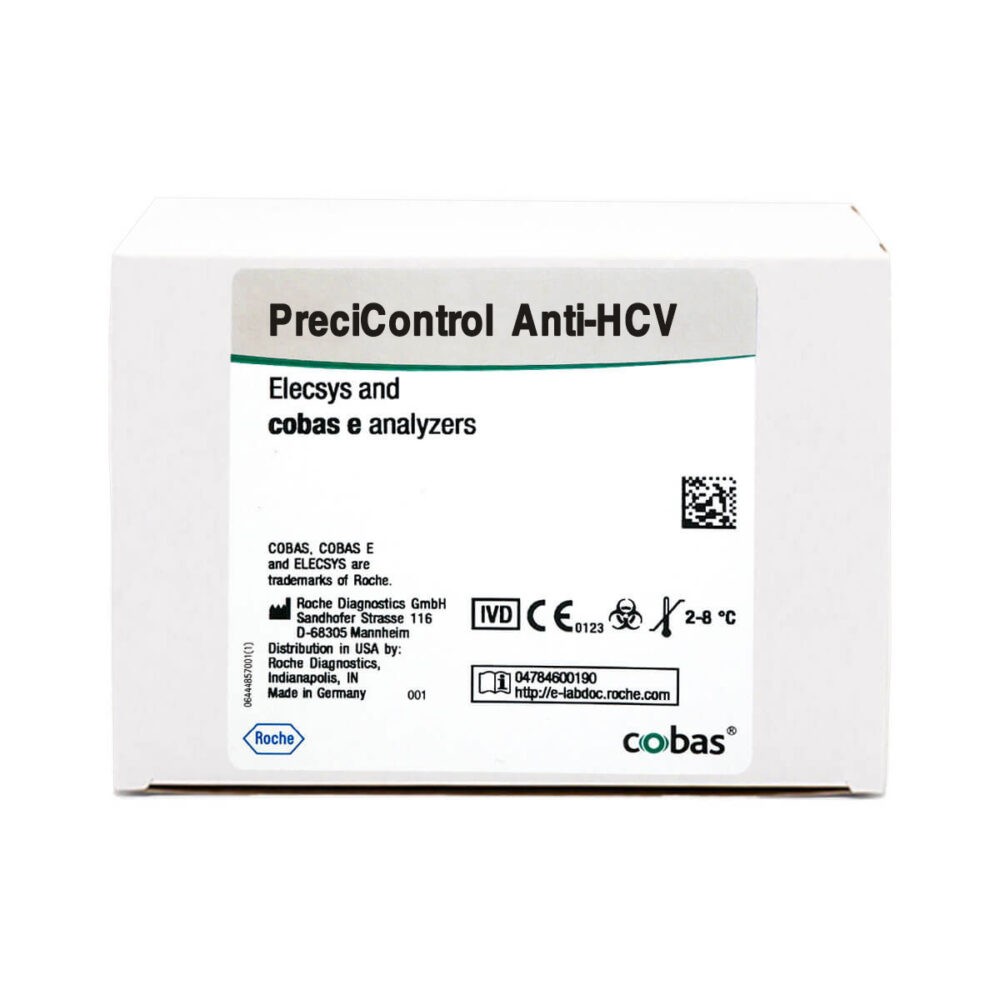 precicontrol anti hcv roche elecsys 2010 cobas e411