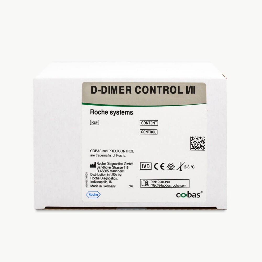 D-Dimer Gen 2 Control I/II for Roche Cobas 6000