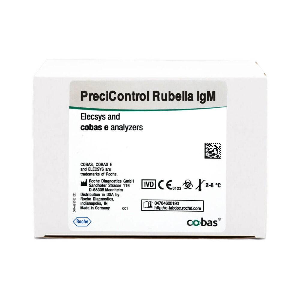 precicontrol rubella igm roche cobas 6000