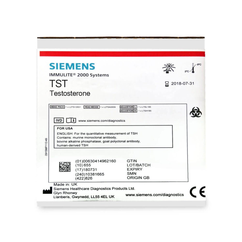 Αντιδραστήριο TESTOSTERONE για Siemens Immulite 2000