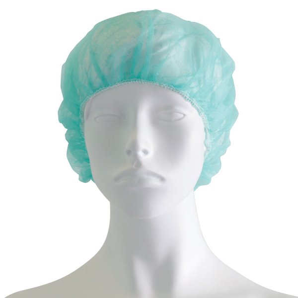 Σκουφάκια Χειρουργικά με λάστιχο Πράσινα-Λευκά Συσκ. 100 ΤΜΧ